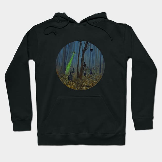 Deep in the Forest Hoodie by Wallflower Ghost